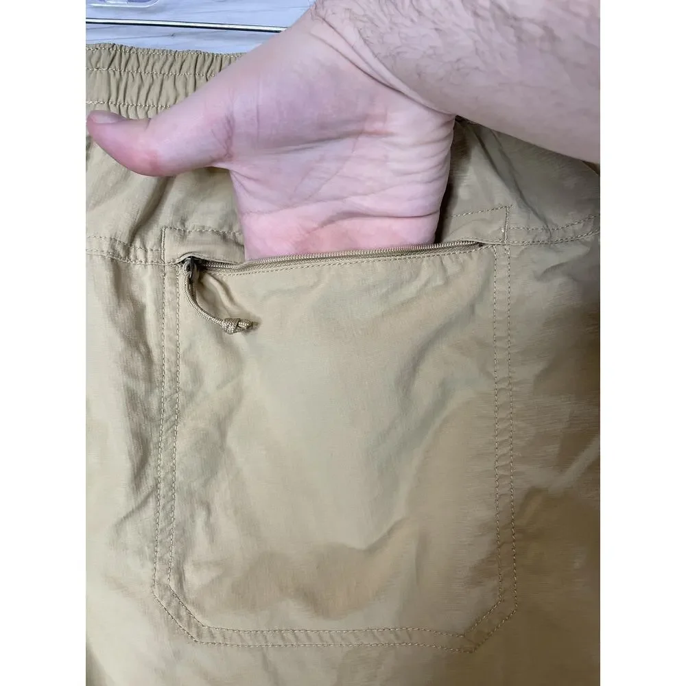 The‎ North Face Shorts Mens XL Khaki Class V Pull-On Swim Trunk Nylon
